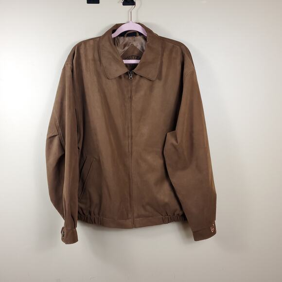 Cutter & Buck Men's Microsuede Roosevelt Jacket Size XL - Picture 1 of 12